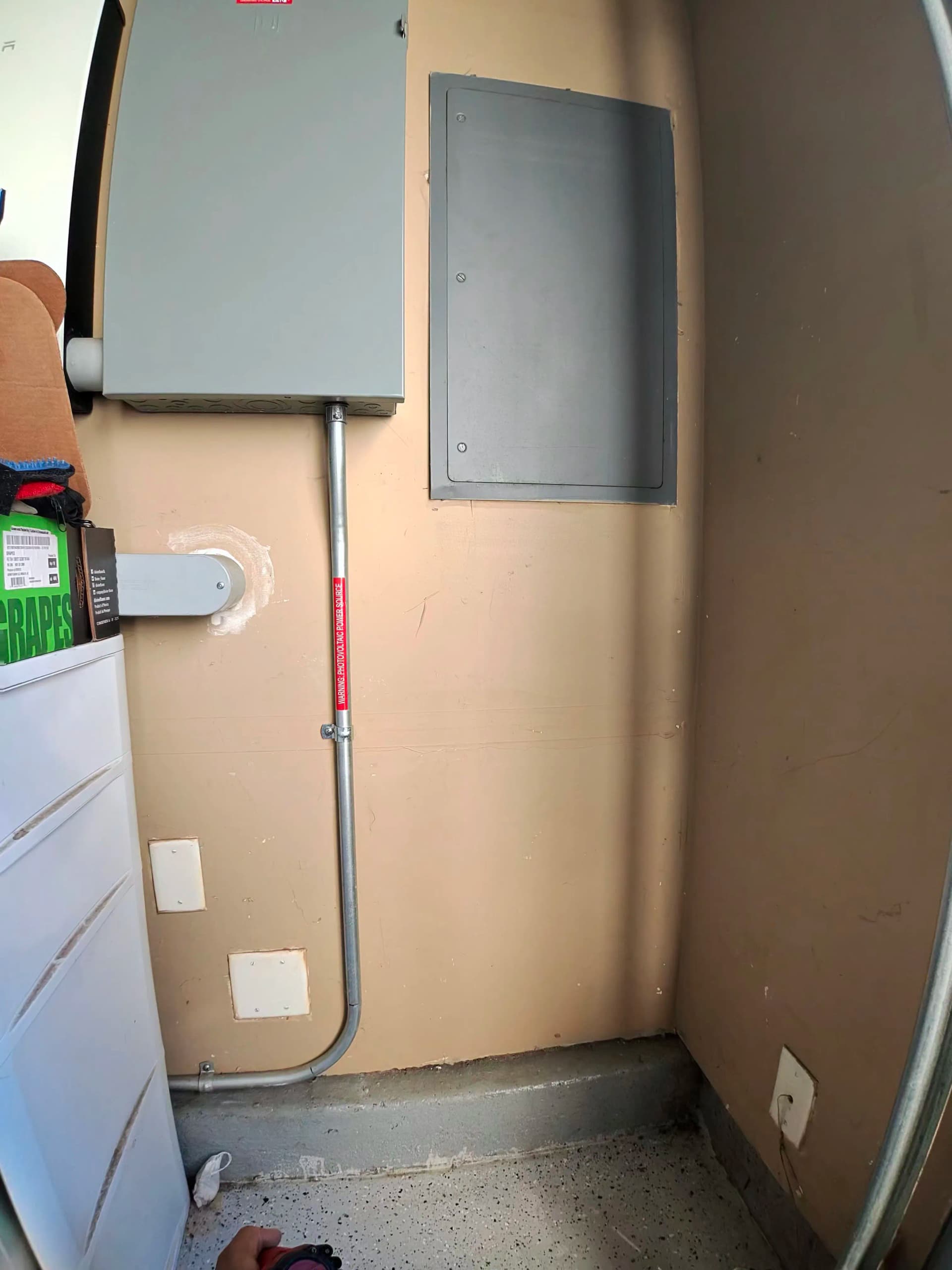 EV Outlet Install with a Tesla Powerwall Already in the Mix image
