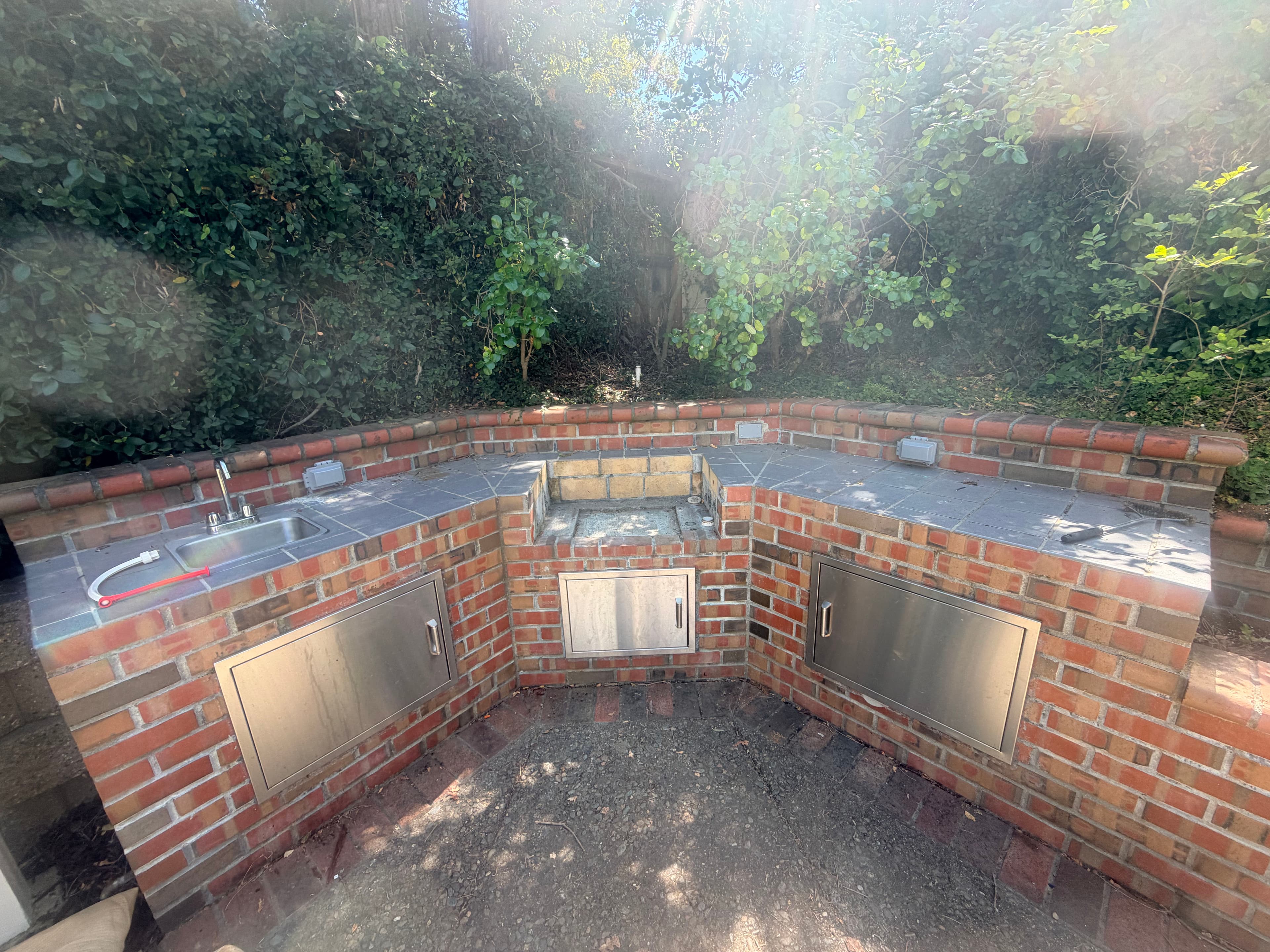 Project Outdoor BBQ Station Gets Power Restored and Ready to Use image