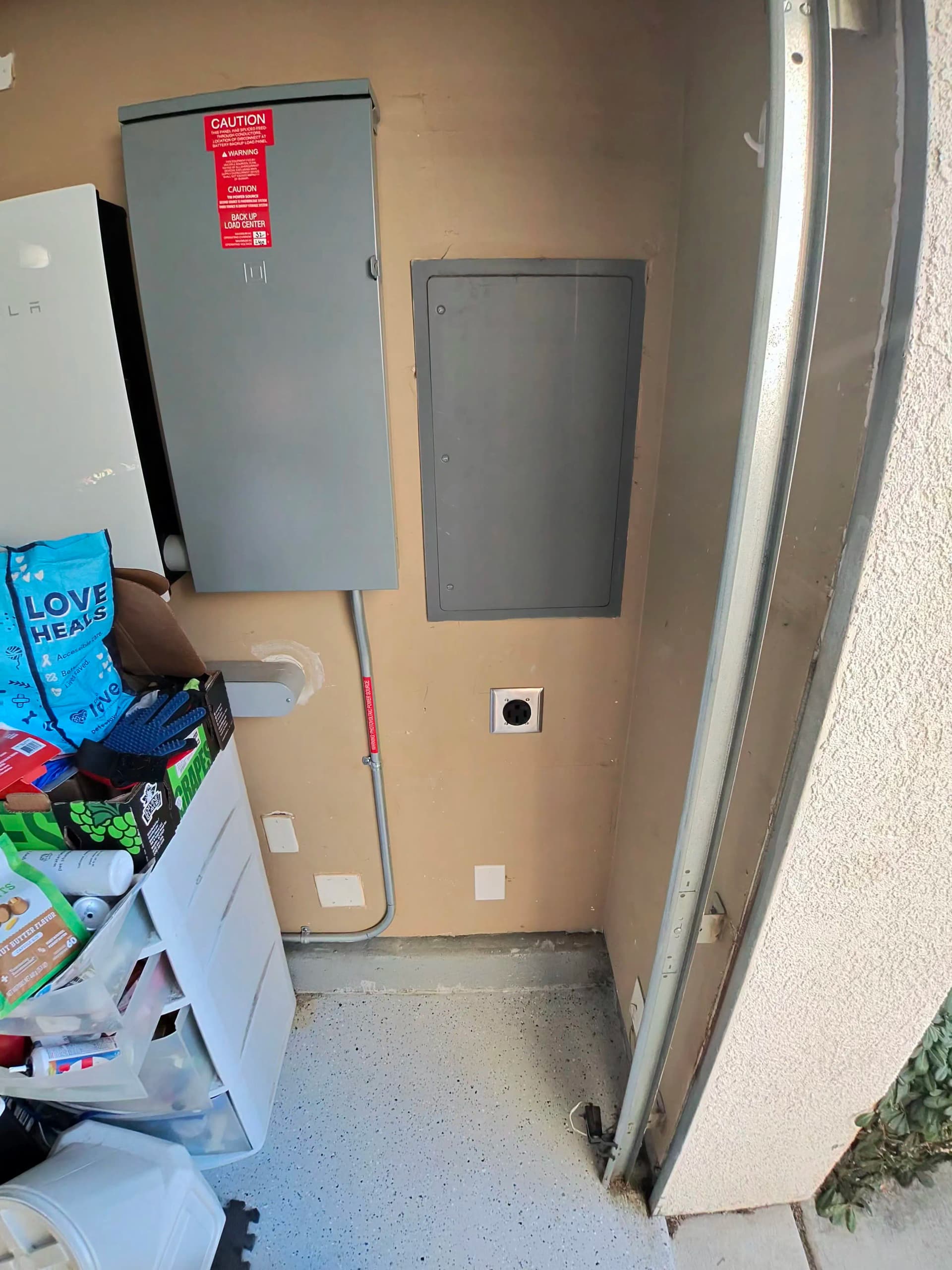 Gallery photos for EV Outlet Install with a Tesla Powerwall Already in the Mix: Image #4