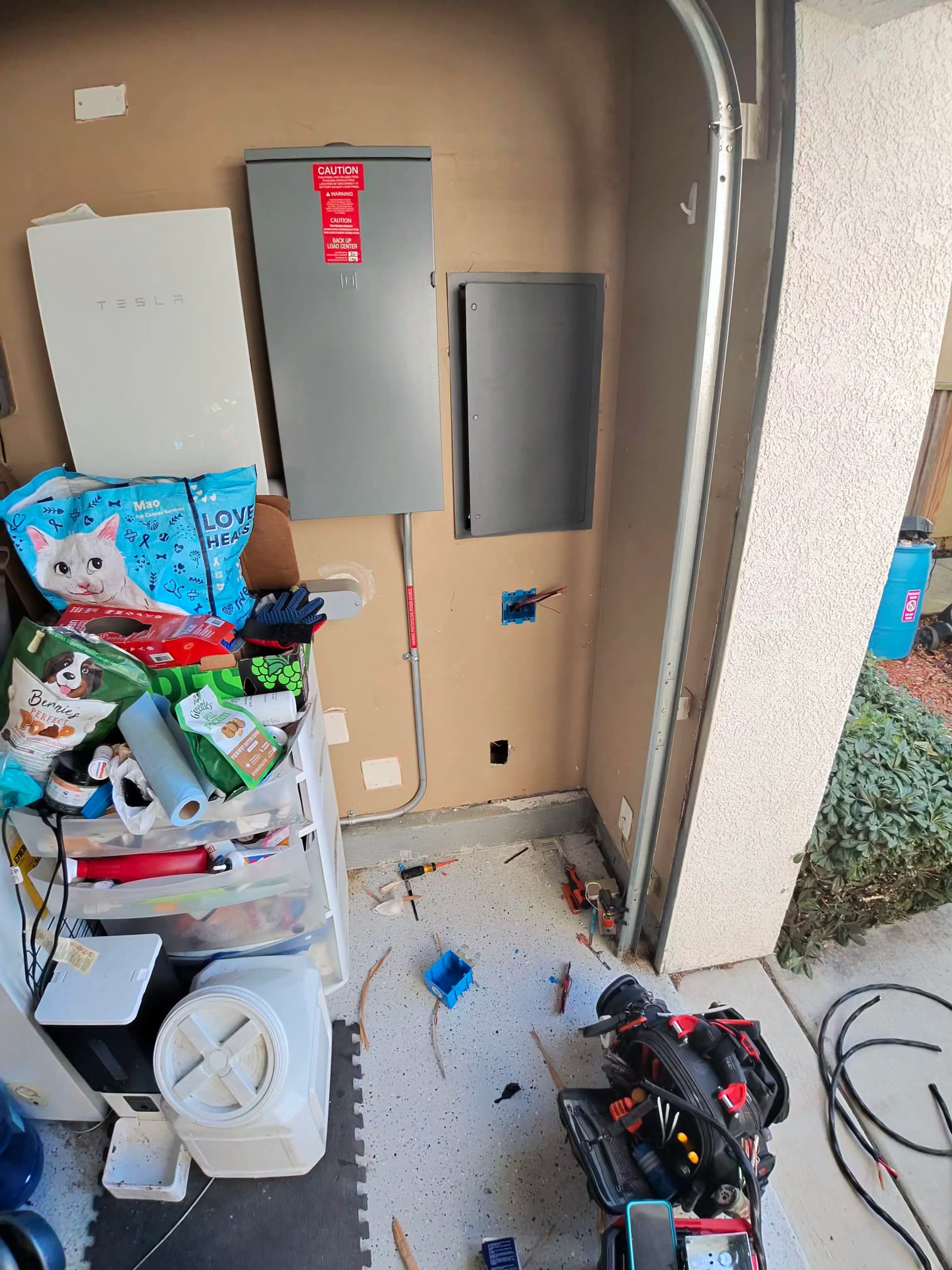 Gallery photos for EV Outlet Install with a Tesla Powerwall Already in the Mix: Image #3