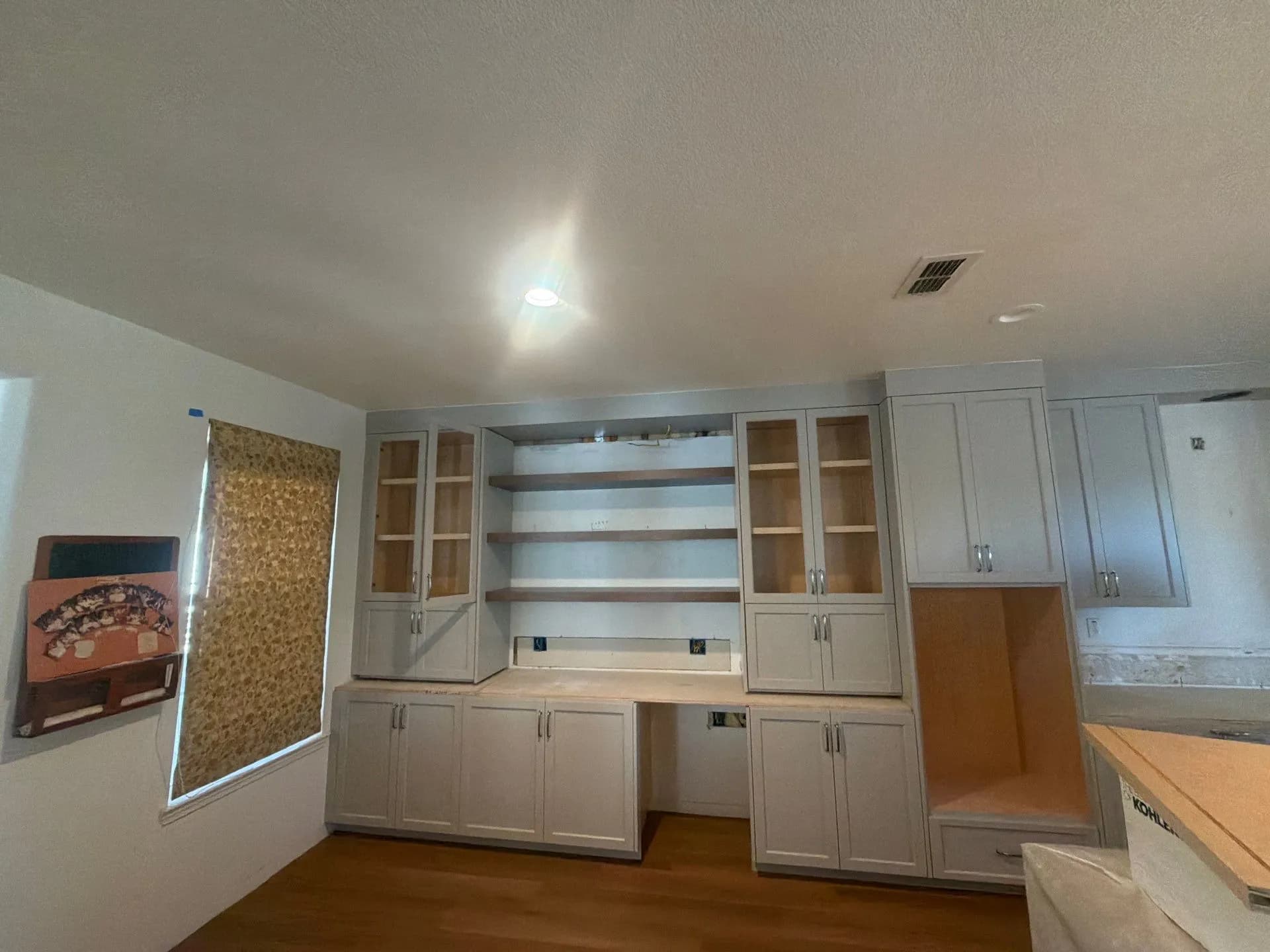 Gallery photos for Kitchen Remodel Electrical Rough-In to Finished Lighting Install: Image #2