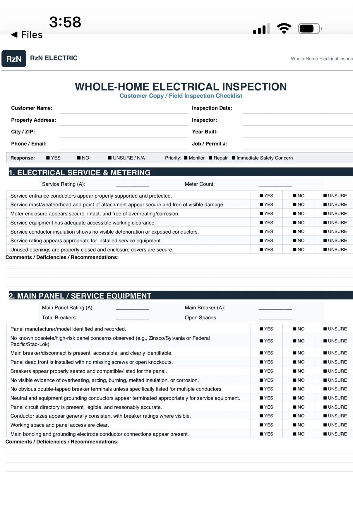 What a Whole-Home Electrical Inspection Actually Covers image